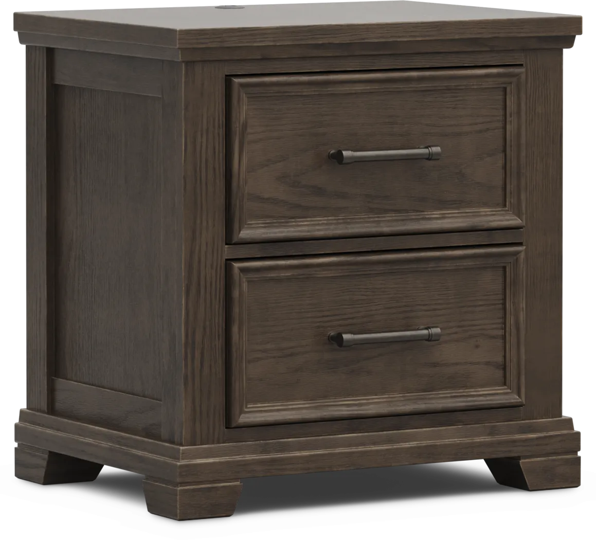 Kids Canyon Lake 2.0 Java Nightstand - Thumbnail - Image 2