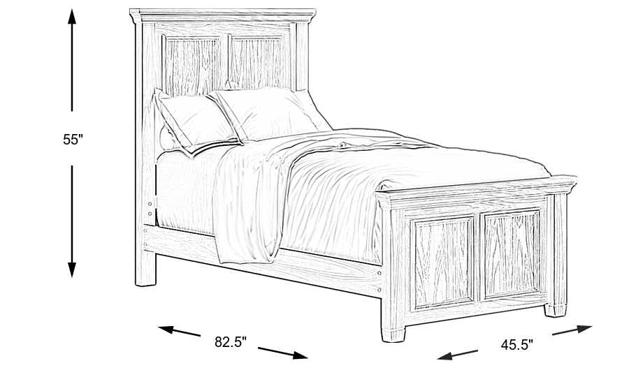 Dimension Image. Please refer to the Dimension Tab on this page for dimension details.