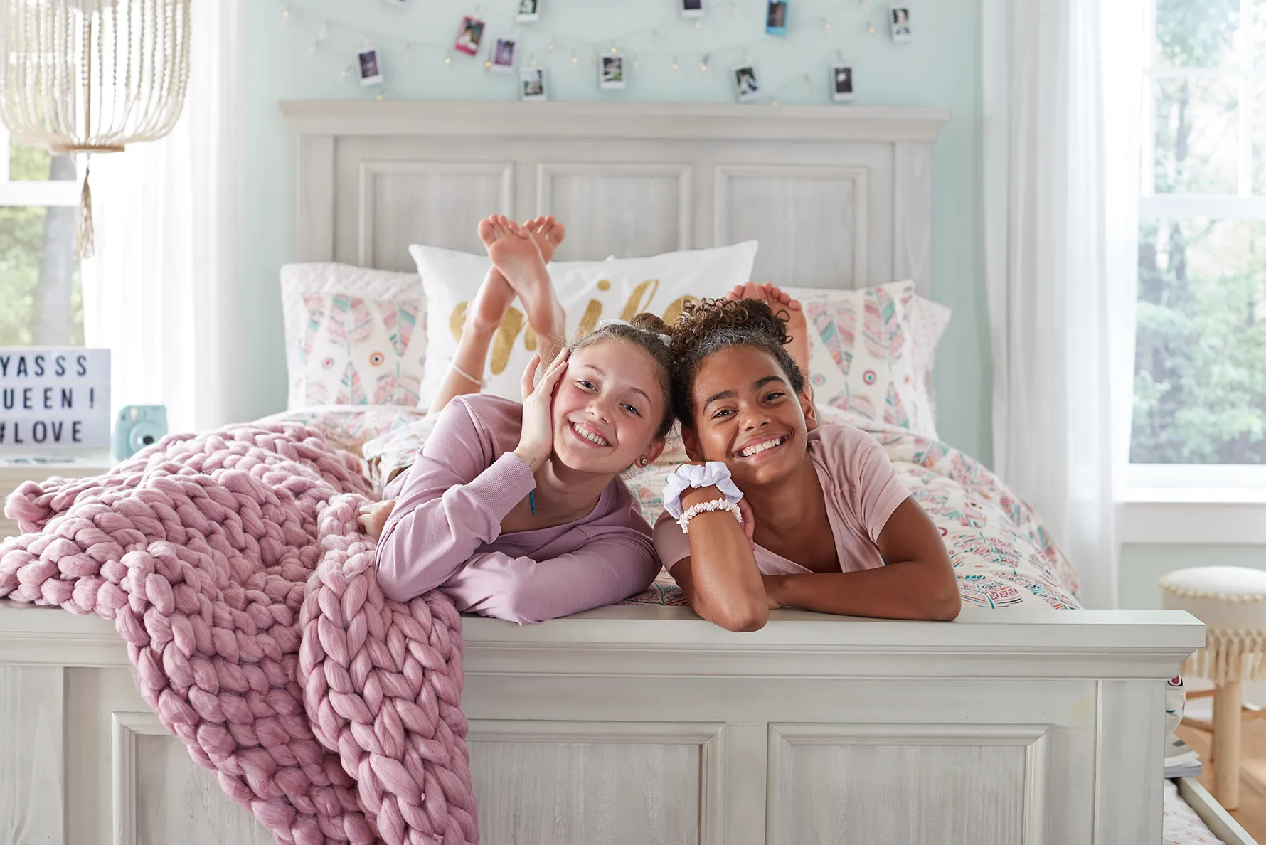 Kids Canyon Lake Ash Gray Full Panel Bedroom - Thumbnail - Image 4