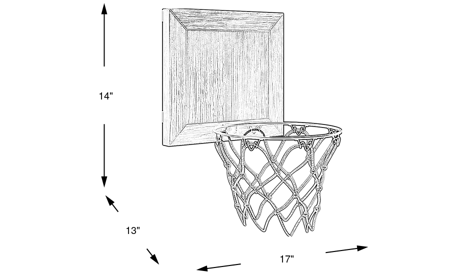 Dimension Image. Please refer to the Dimension Tab on this page for dimension details.