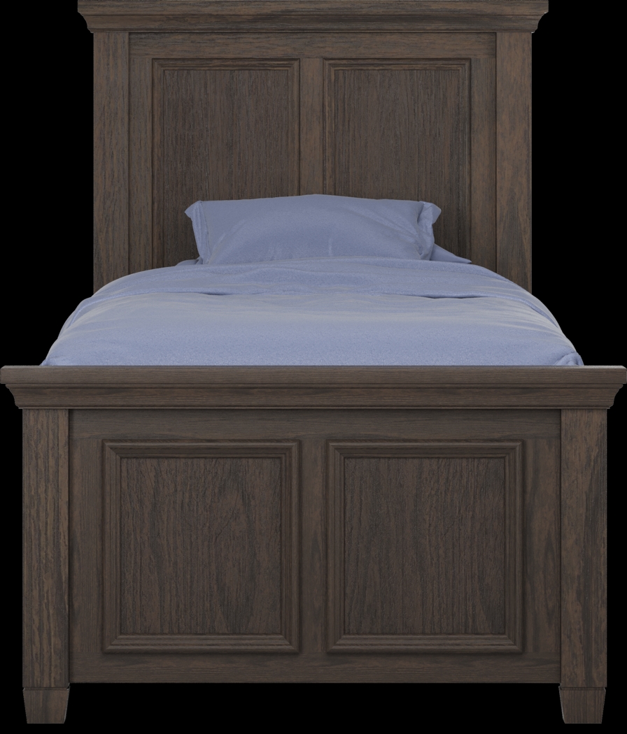 Kids Canyon Lake Java Twin Panel Bedroom - Thumbnail - Image 5
