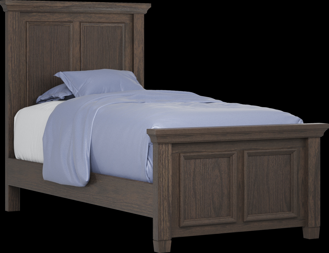 Kids Canyon Lake Java Twin Panel Bedroom - Thumbnail - Image 4