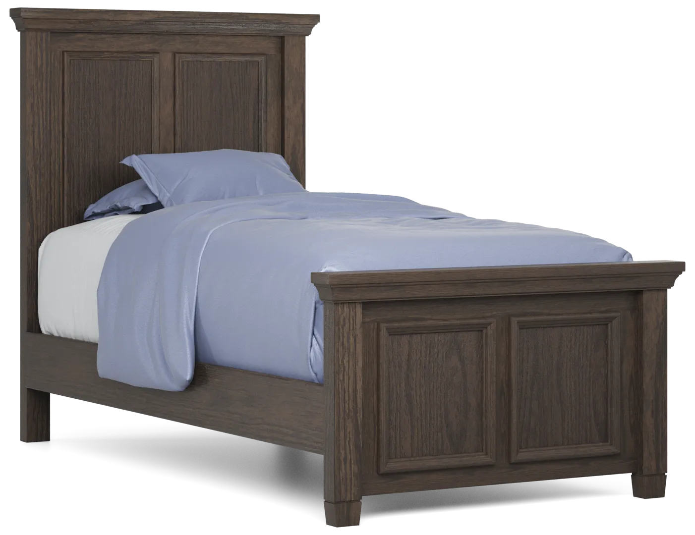 java 3 pc twin panel bed