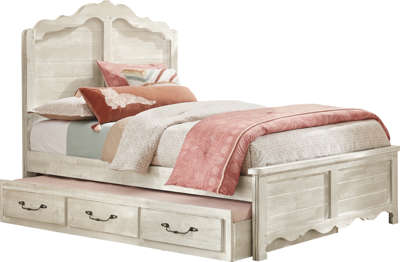 Kids Caraway Cove Gray 5 Pc Full Panel Bedroom - Thumbnail - Image 4