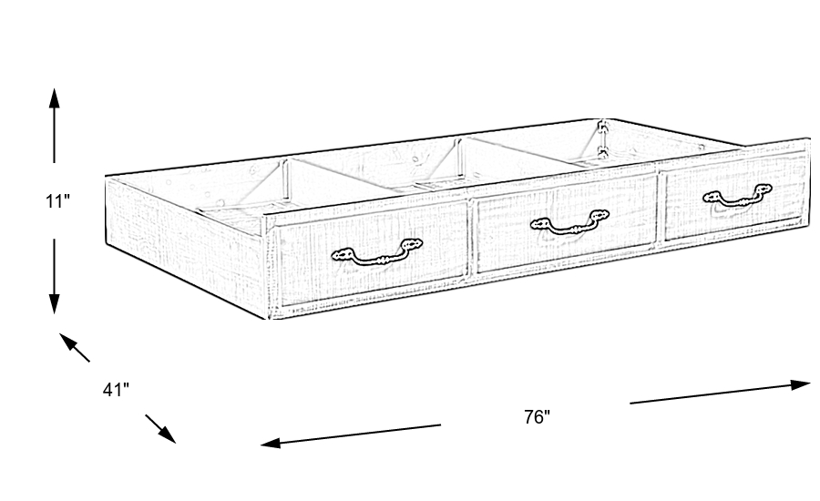 Dimension Image. Please refer to the Dimension Tab on this page for dimension details.