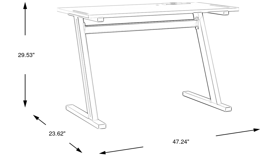 Dimension Image. Please refer to the Dimension Tab on this page for dimension details.