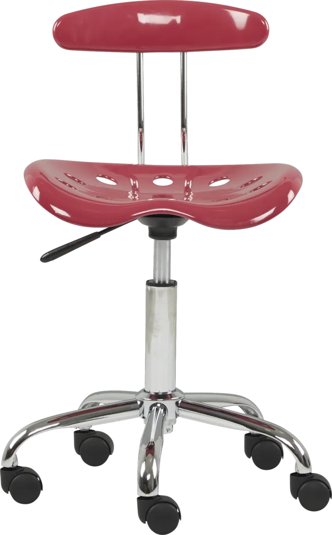 Kids Carsten Pink Desk Chair - Thumbnail - Image 2