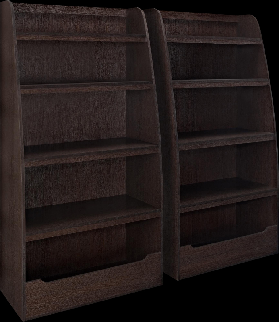 Kids Cavileer Brown Bookcase - Thumbnail - Image 3