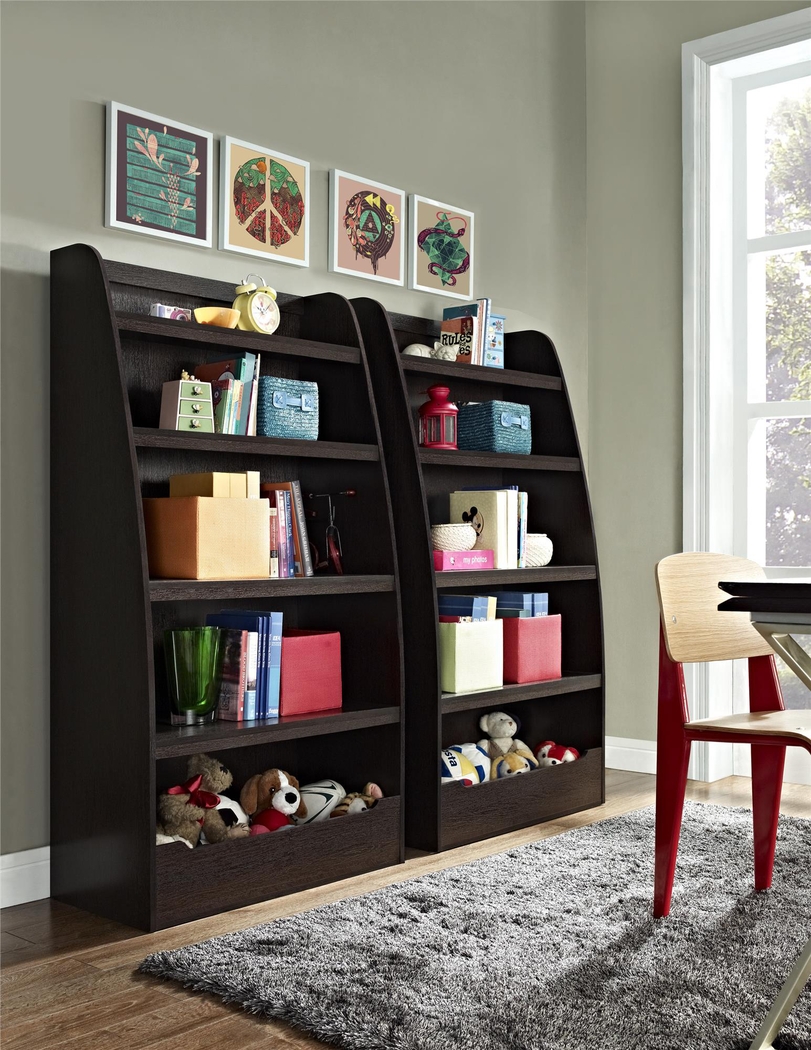 Kids Cavileer Brown Bookcase - Thumbnail - Image 6