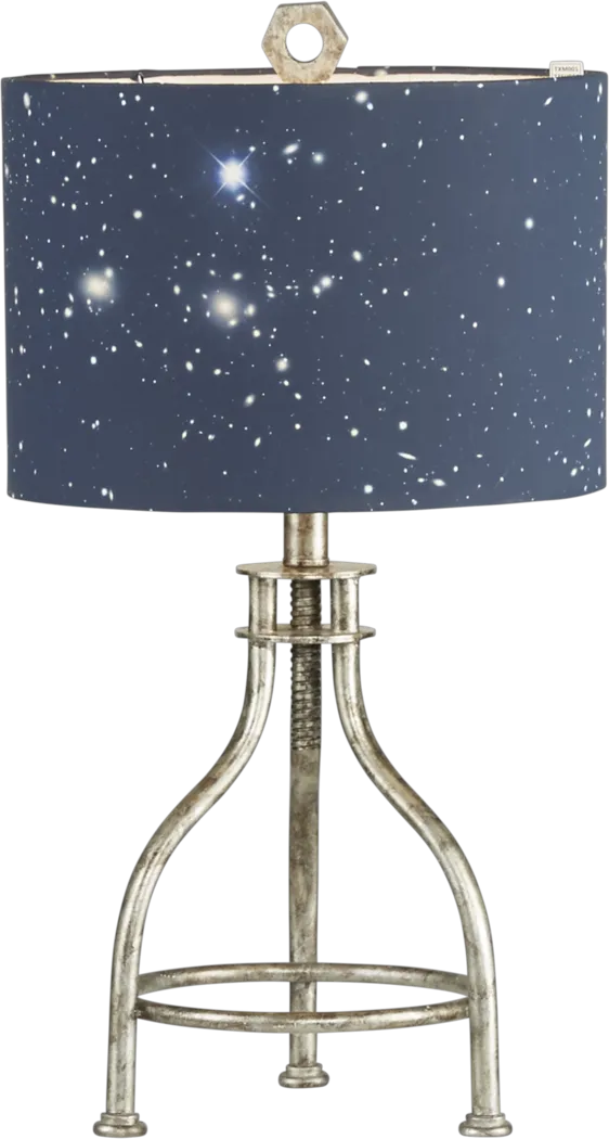 Kids Celestial Galaxy Navy Lamp - Thumbnail - Image 2