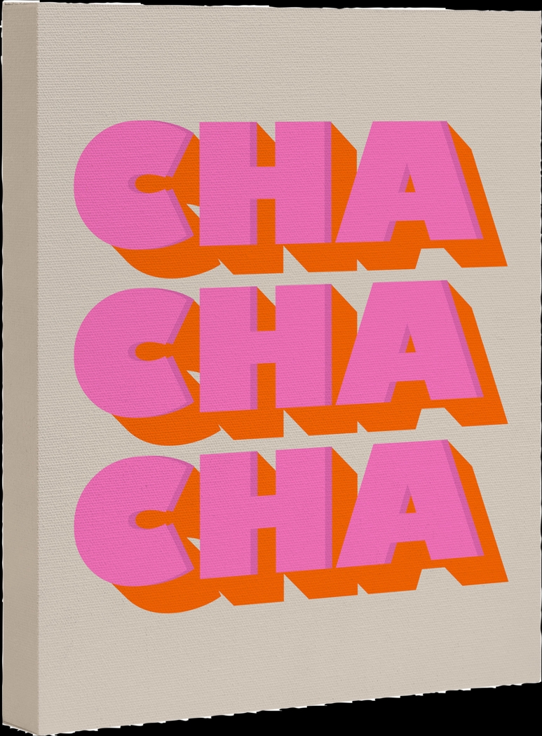 Kids Cha Cha Dance II Beige Artwork - Thumbnail - Image 1