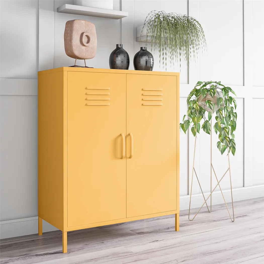 Kids Chalton Yellow Storage Locker - Thumbnail - Image 6