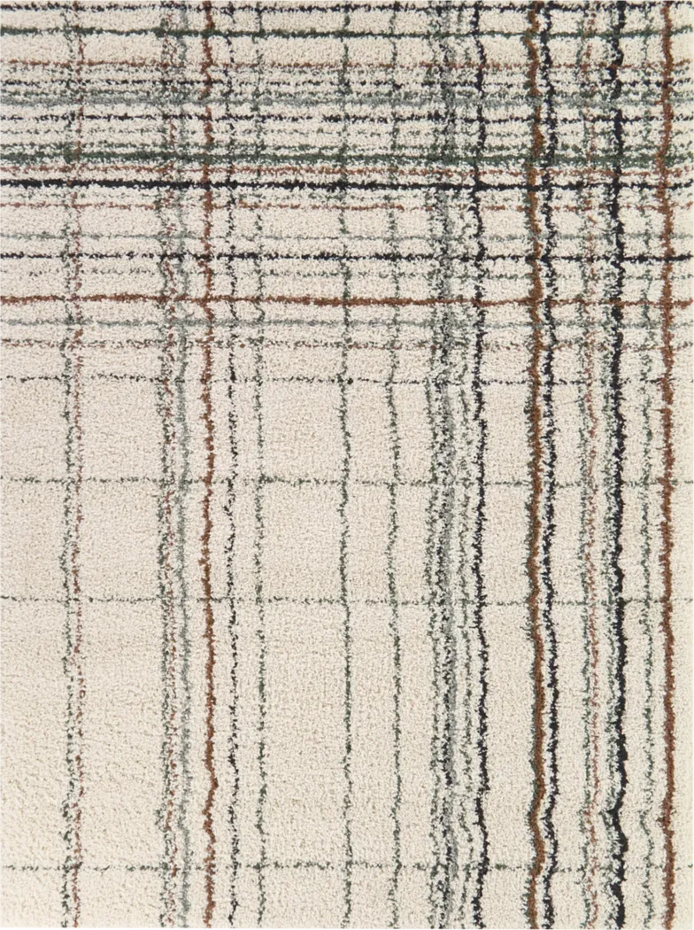 Kids Grid Theory Cream 7'10 x 10' Rug - Thumbnail - Image 1