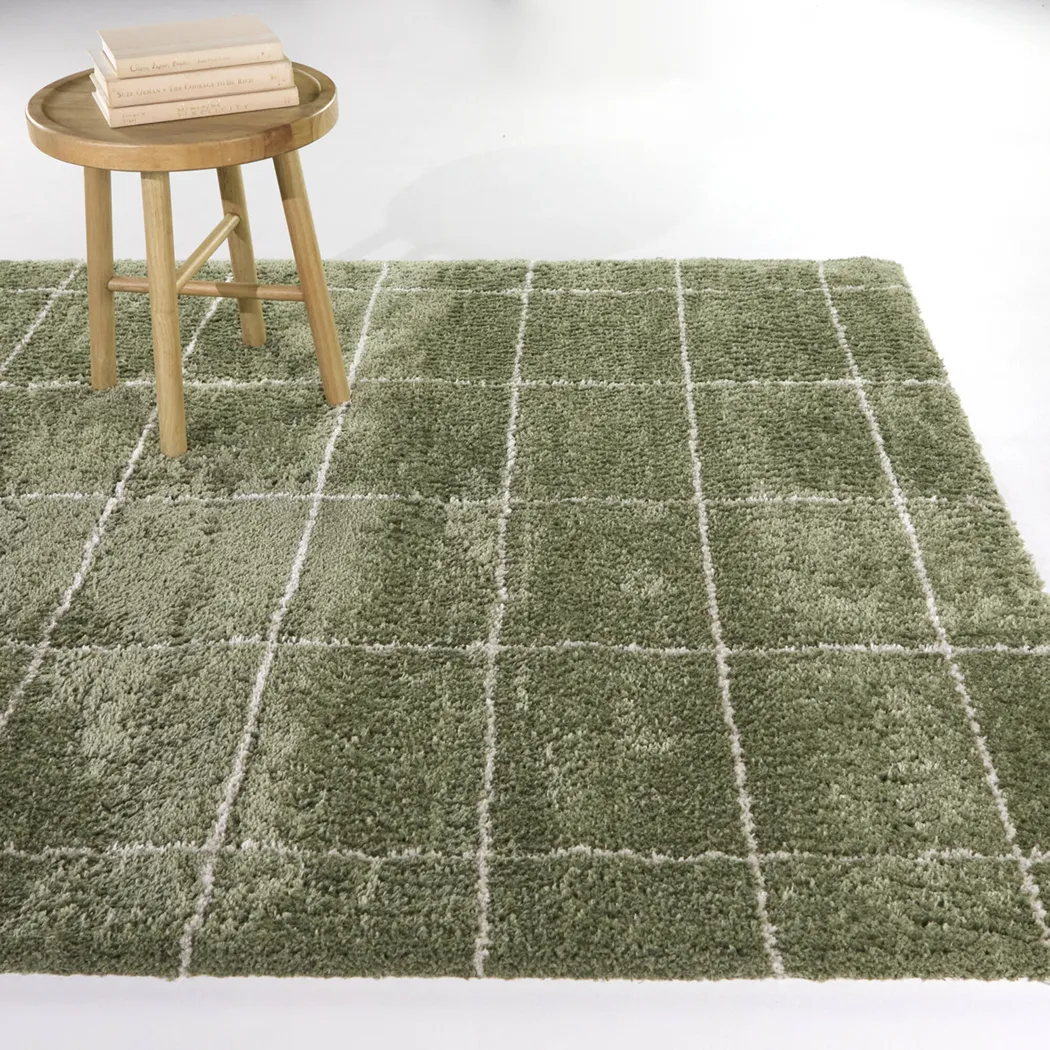 Kids Whitlock Green 5'3 x 7' Rug - Thumbnail - Image 2