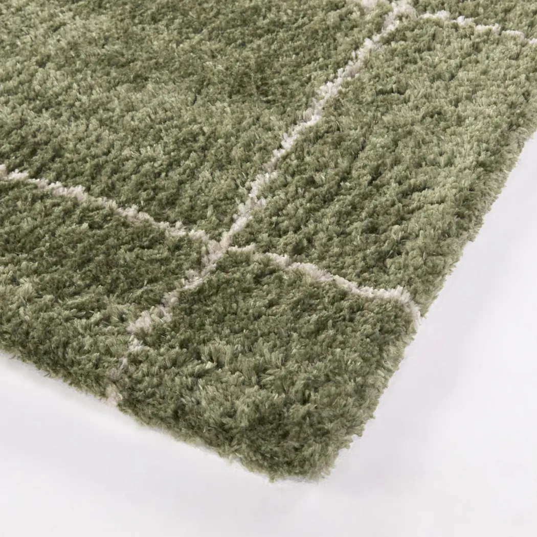 Kids Whitlock Green 5'3 x 7' Rug - Thumbnail - Image 4