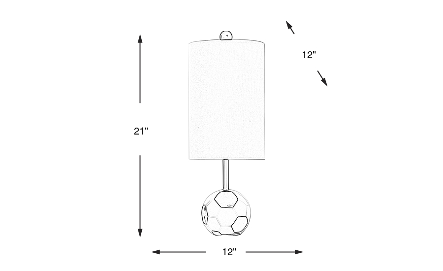 Dimension Image. Please refer to the Dimension Tab on this page for dimension details.