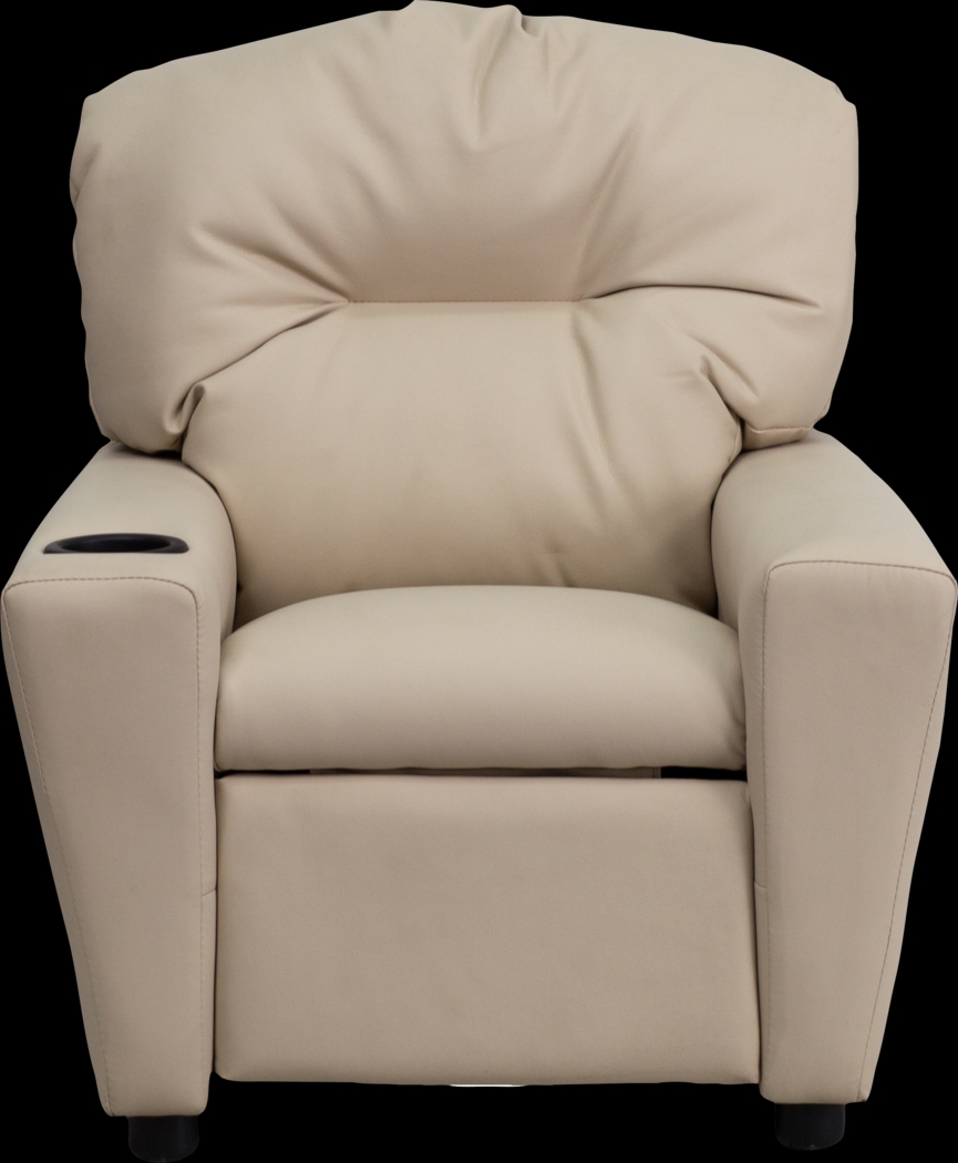 Kids Chappie Beige Recliner - Thumbnail - Image 4