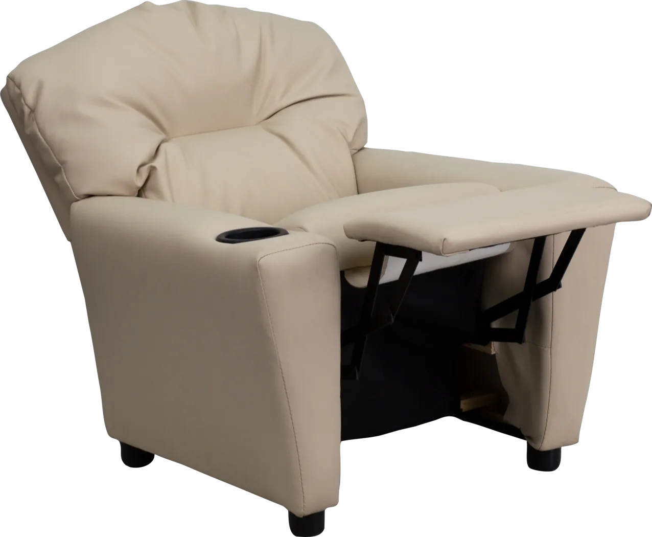 Kids Chappie Beige Recliner - Image 5