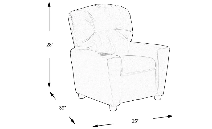 Dimension Image. Please refer to the Dimension Tab on this page for dimension details.