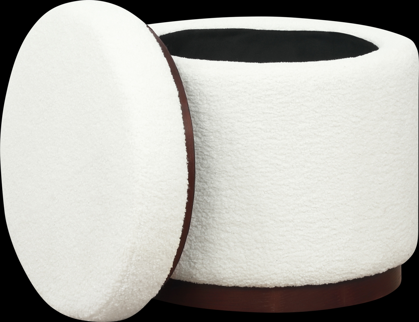 Kids Charleston Natural Storage Ottoman - Thumbnail - Image 2