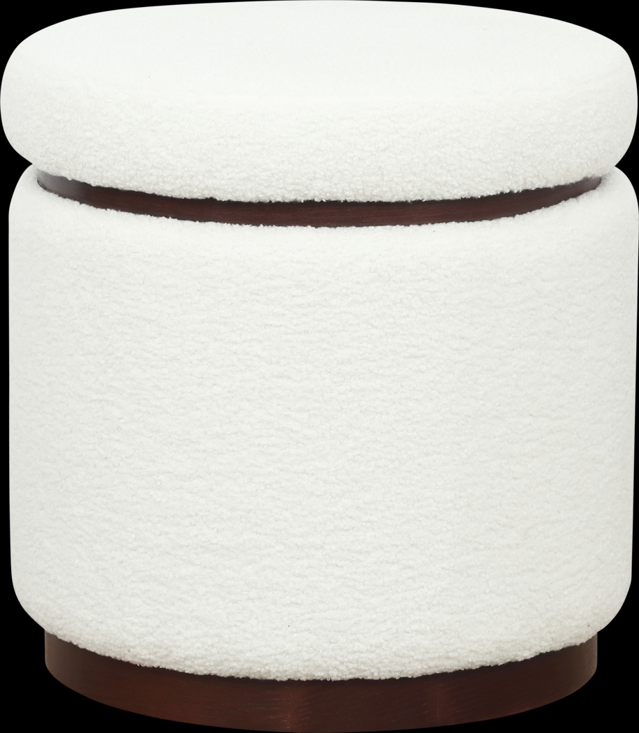 Kids Charleston Natural Storage Ottoman - Thumbnail - Image 1