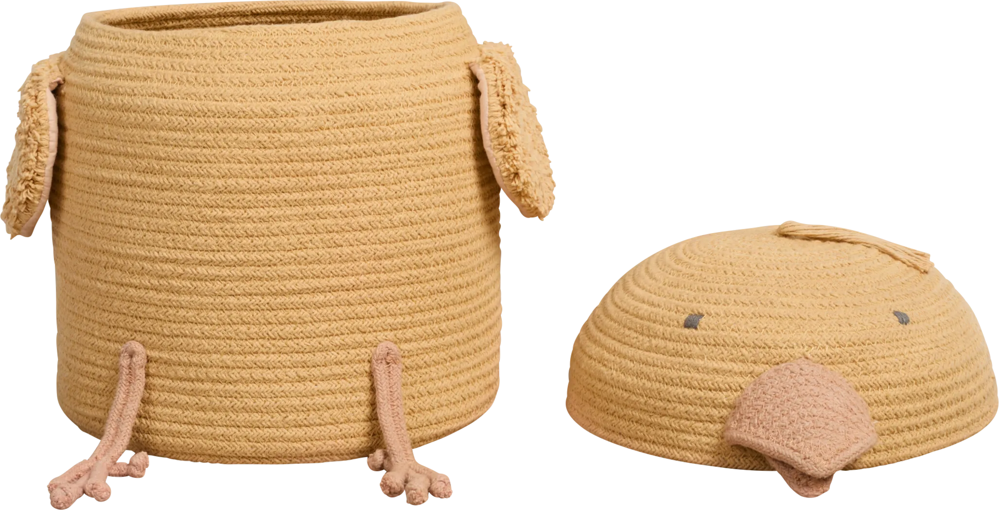 Kids Charlie Chicken Yellow Basket - Thumbnail - Image 7