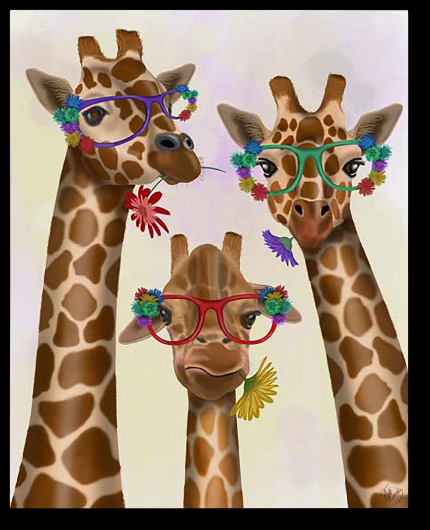 Kids Charming Family Brown Artwork - Thumbnail - Image 1