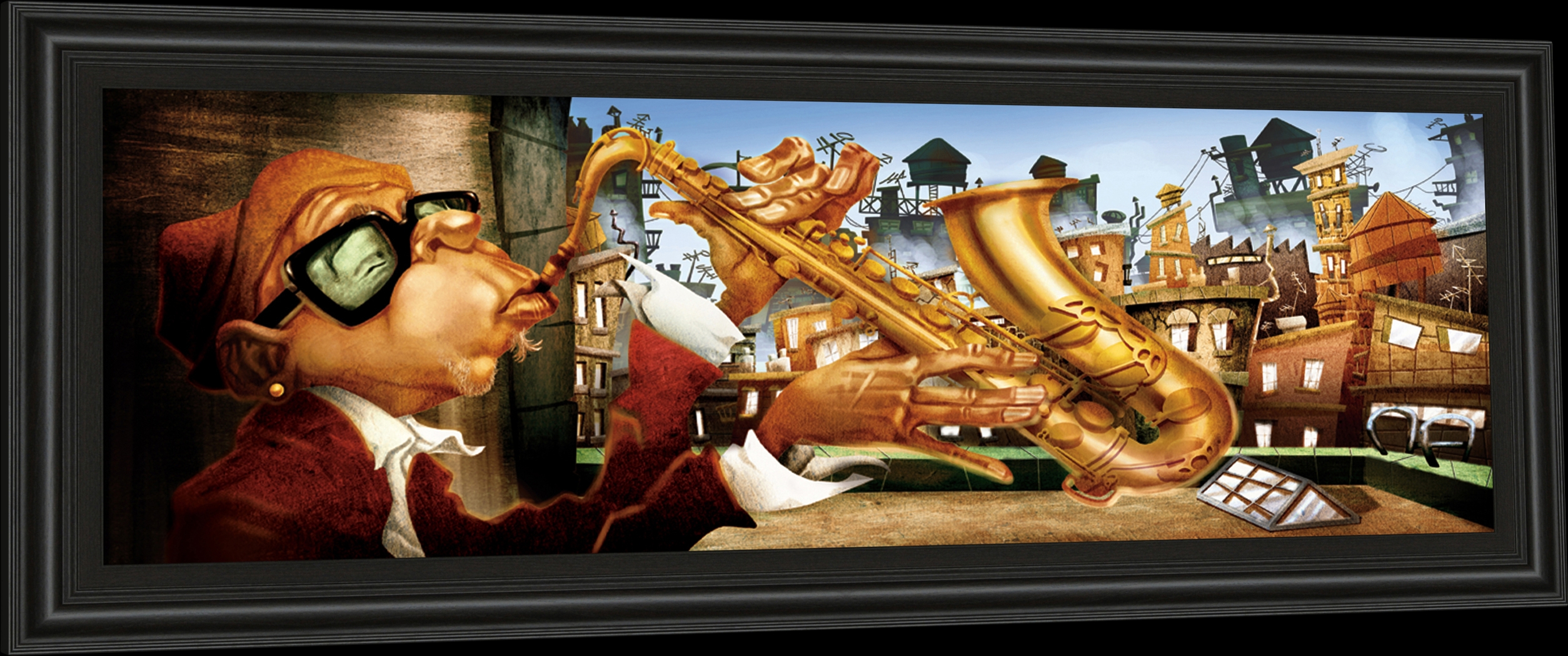 Kids Charming Sounds Brown Artwork - Thumbnail - Image 1