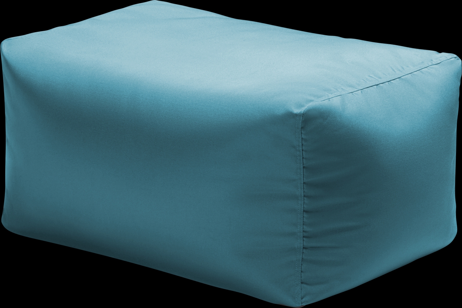 Kids Chatty Garden Blue Indoor/Outdoor Ottoman - Thumbnail - Image 1