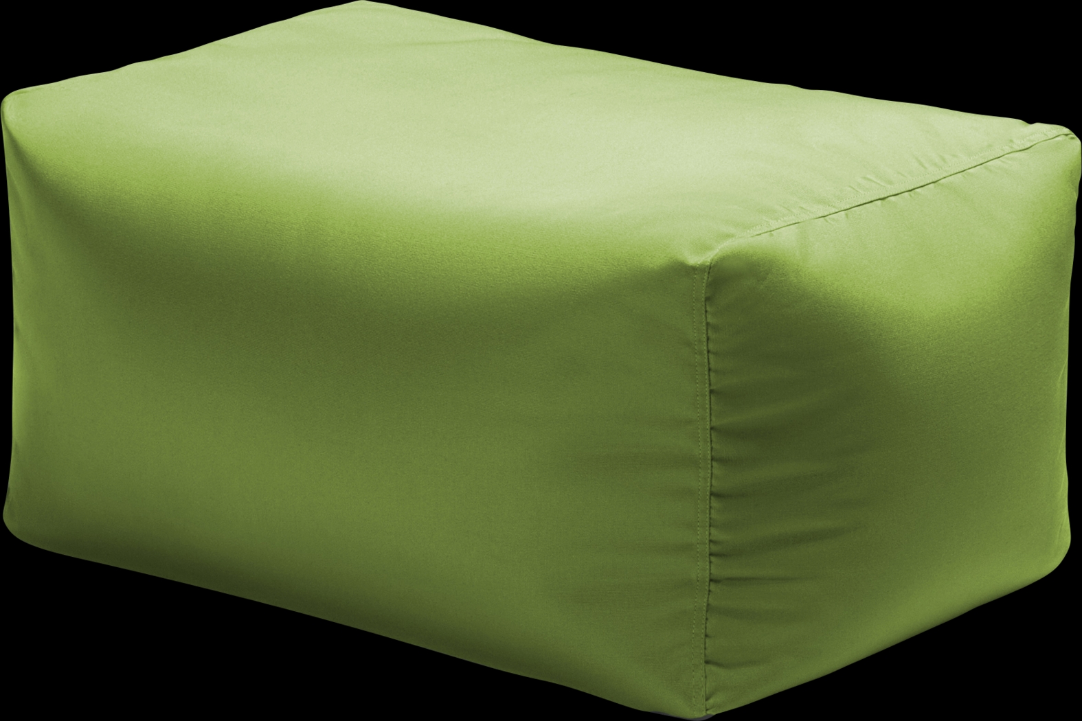 Kids Chatty Garden Green Indoor/Outdoor Ottoman - Thumbnail - Image 1