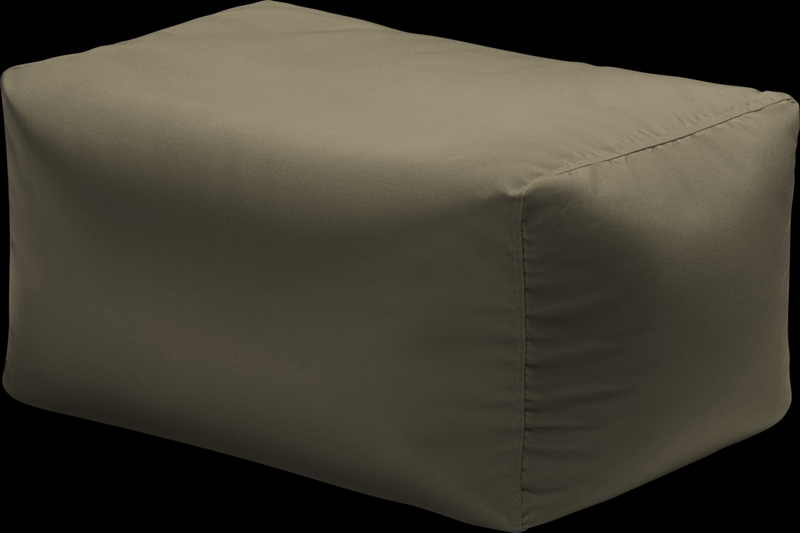 Kids Chatty Garden Taupe Indoor/Outdoor Ottoman - Thumbnail - Image 1