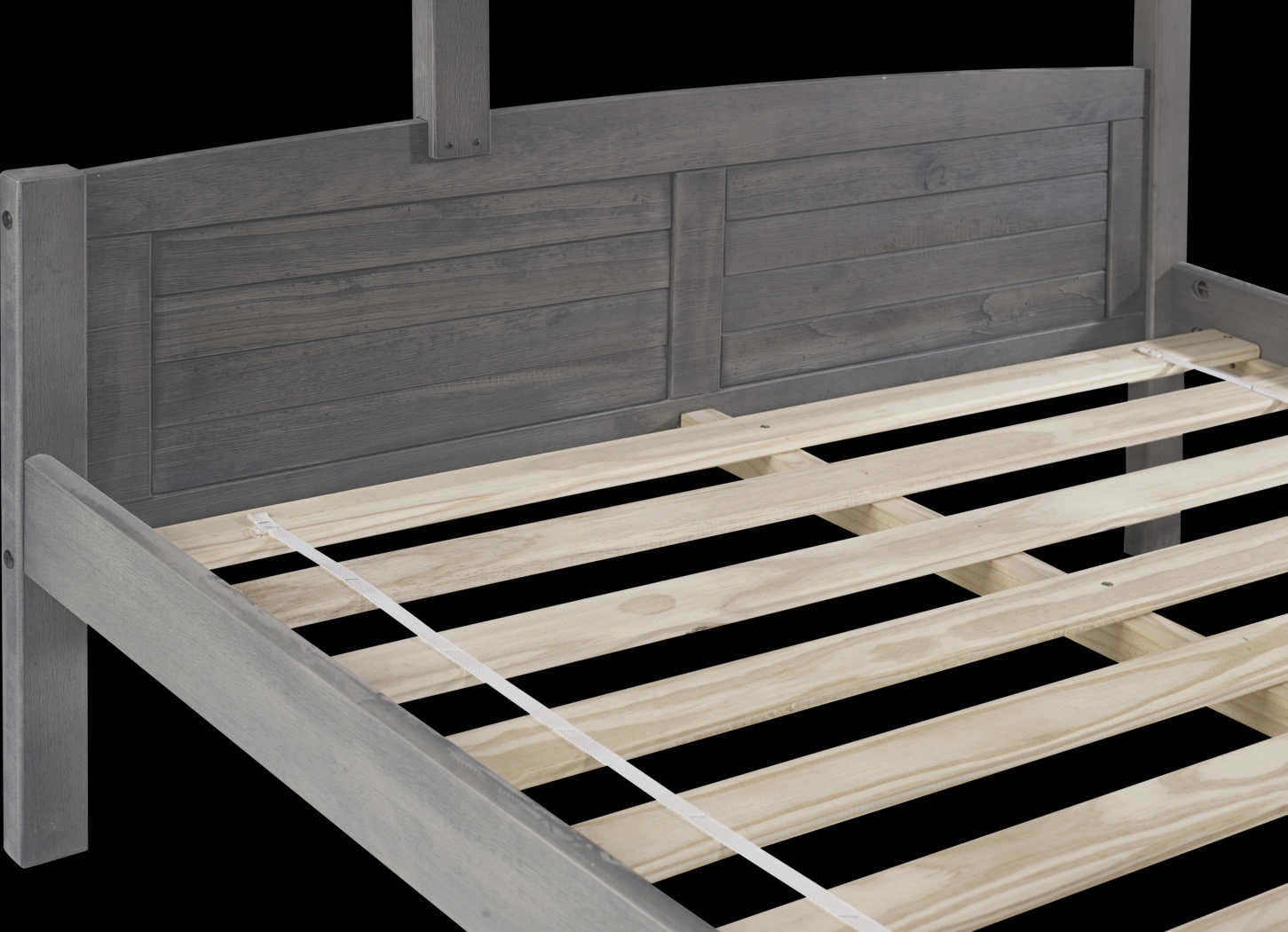 Kids Chemot Gray Twin/Full Bunk Bed - Thumbnail - Image 5