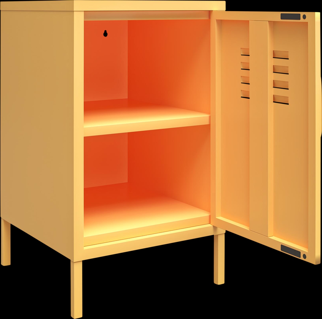 Kids Cheno Yellow Storage Locker - Thumbnail - Image 3