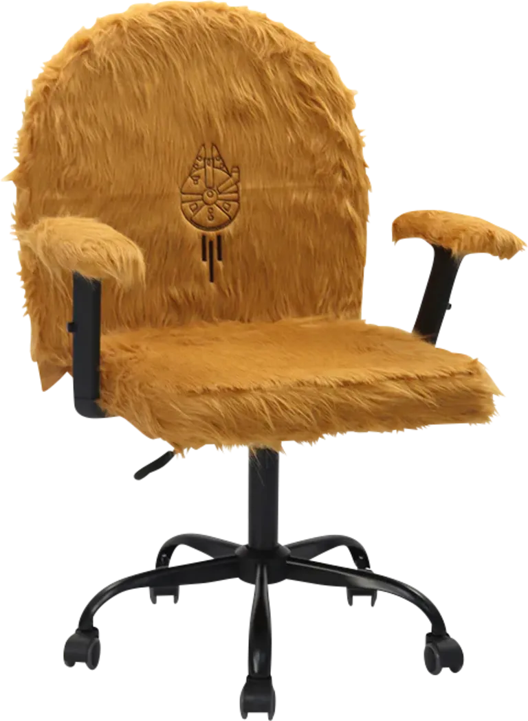 Kids Chewbacca Brown Swivel Chair - Thumbnail - Image 2