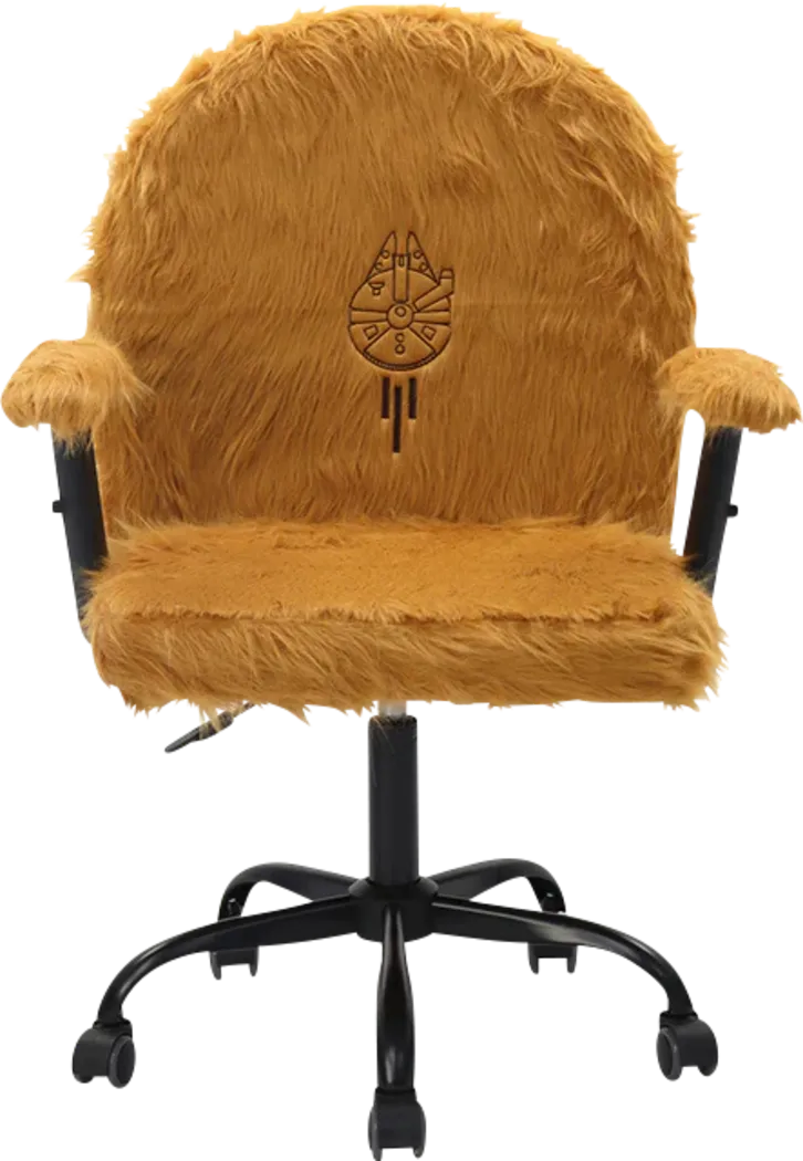 Kids Chewbacca Brown Swivel Chair - Thumbnail - Image 3