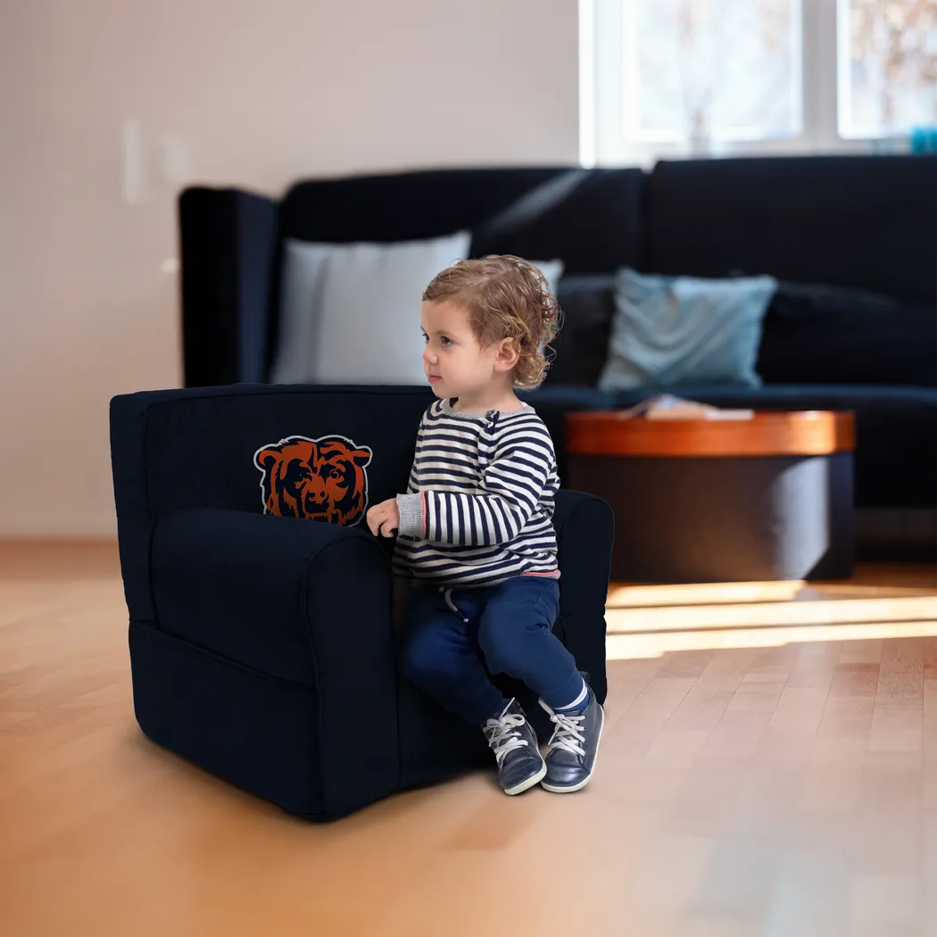 Kids Chicago Bears Navy Chair - Thumbnail - Image 6