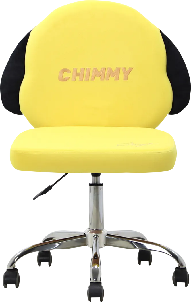Kids Chimmy Yellow Swivel Vanity Chair - Thumbnail - Image 2