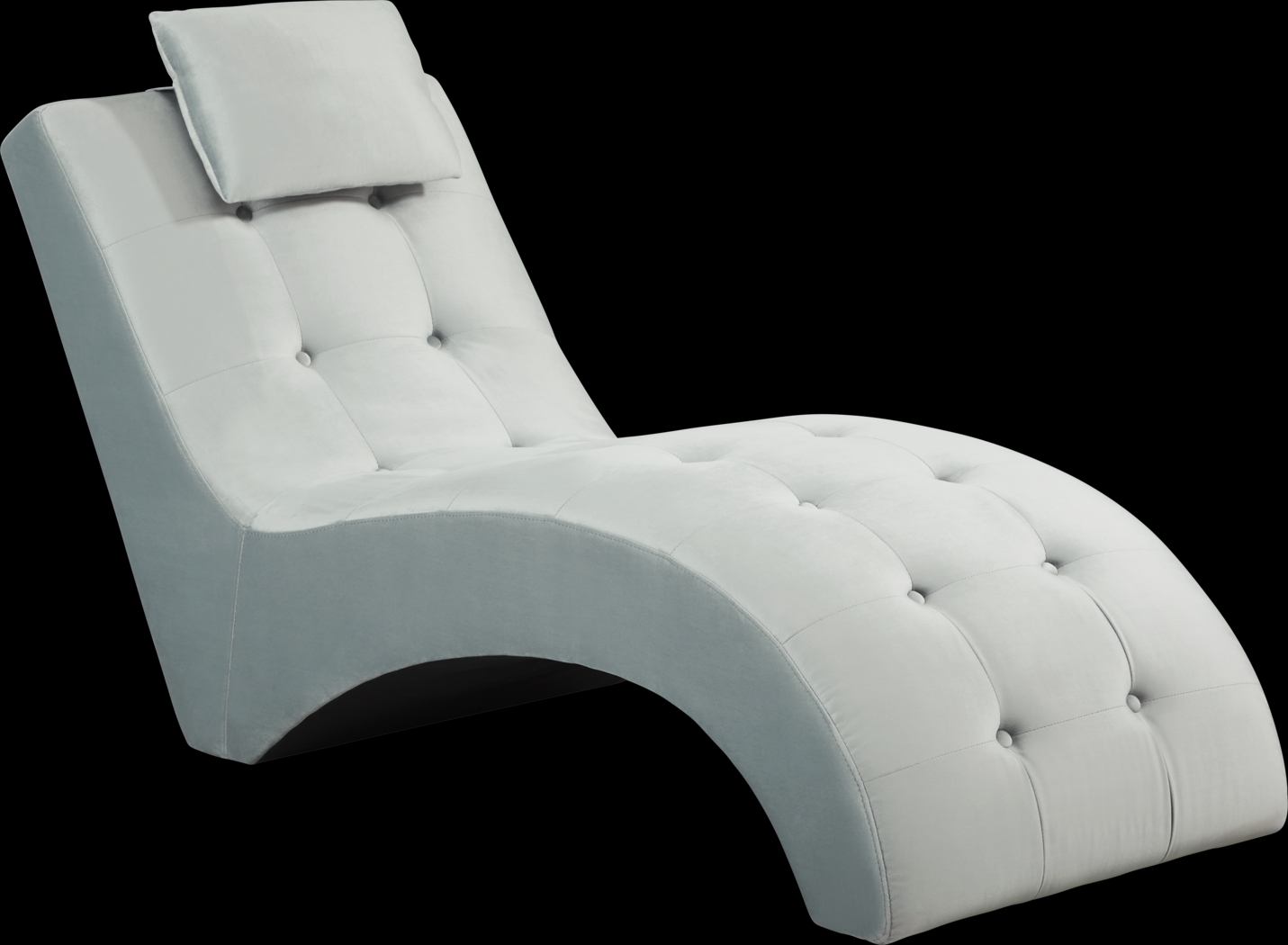 Kids Chloe Silver Chaise - Thumbnail - Image 1