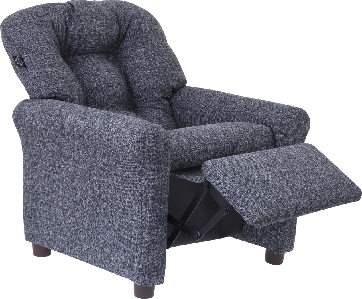 Kids Cinro Gray Recliner - Thumbnail - Image 4