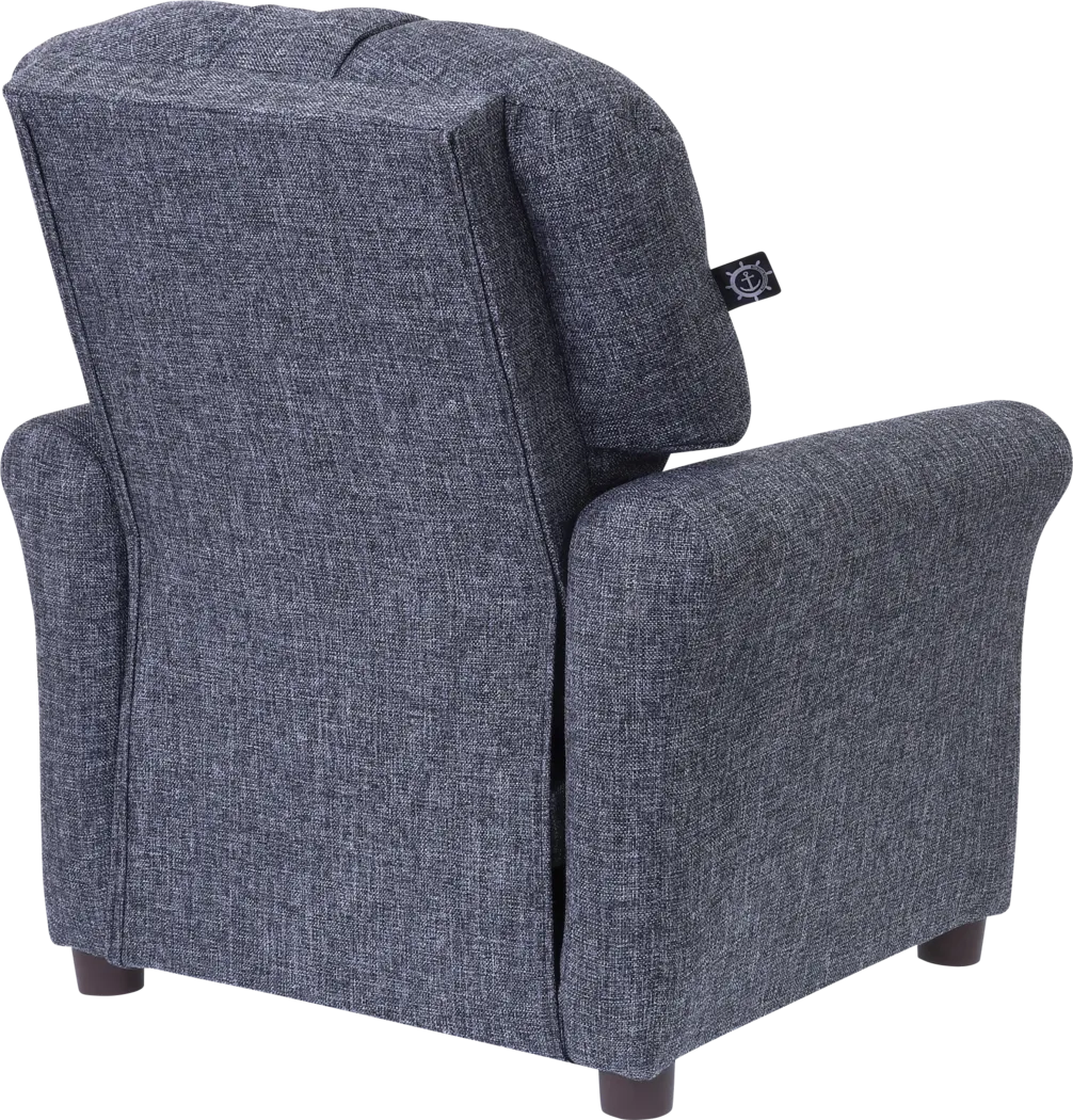 Kids Cinro Gray Recliner - Thumbnail - Image 5