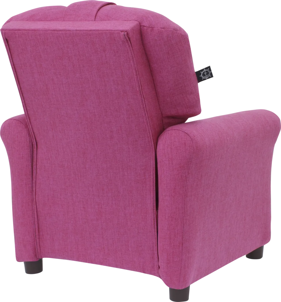 Kids Cinro Magenta Recliner - Thumbnail - Image 5