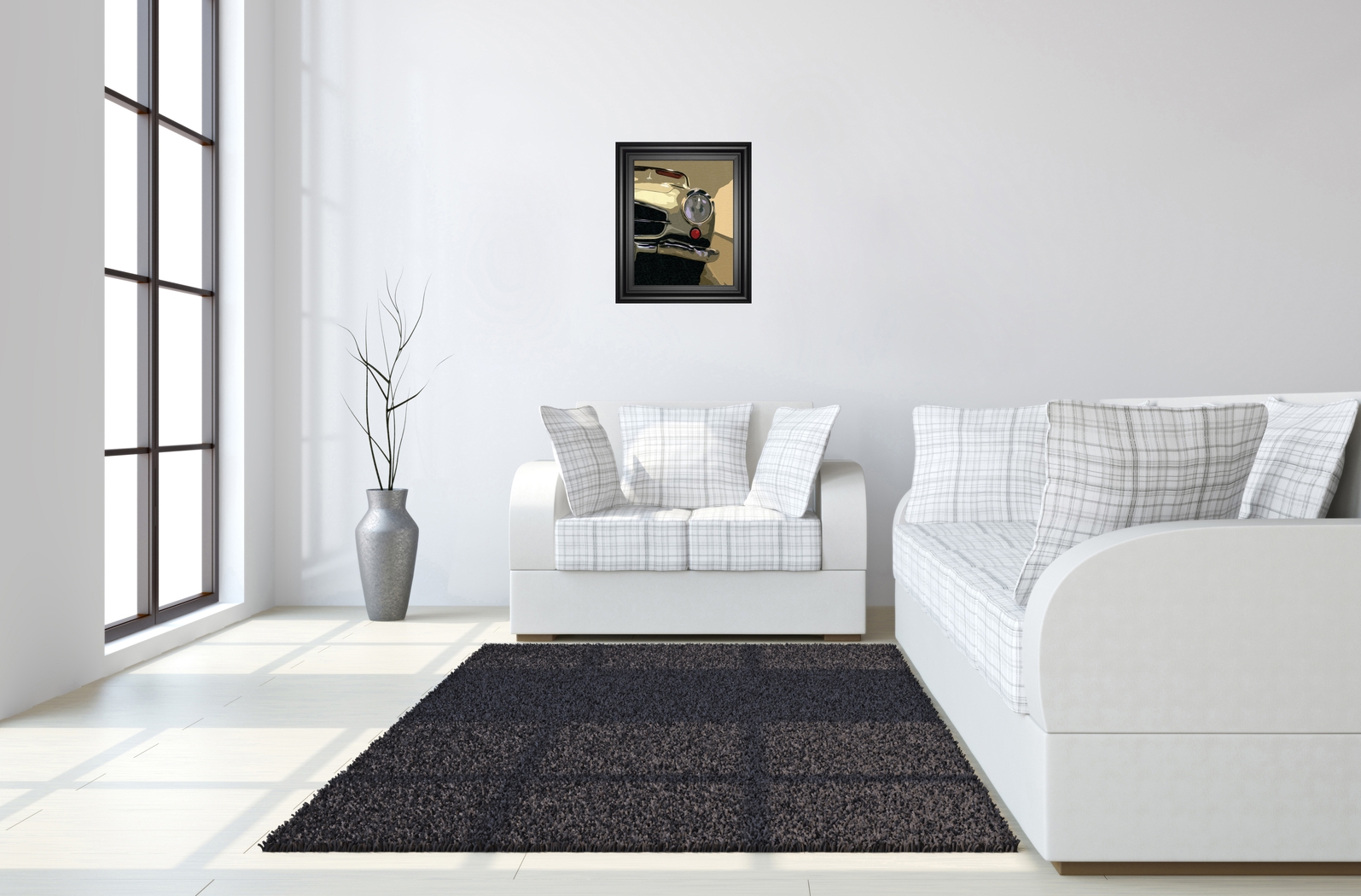 Kids Classic Benz Beige Artwork - Thumbnail - Image 3