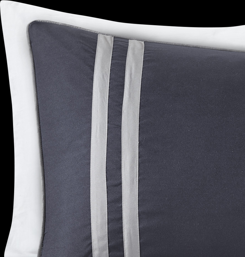 Kids Classic Checks Navy 2 Pc Twin XL Comforter Set - Thumbnail - Image 11