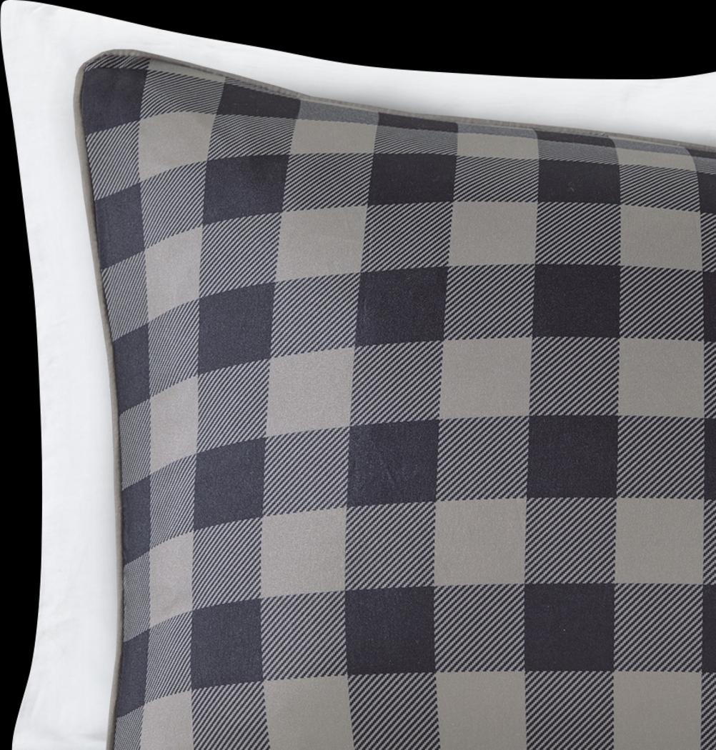 Kids Classic Checks Navy 3 Pc Full/Queen Comforter Set - Thumbnail - Image 10