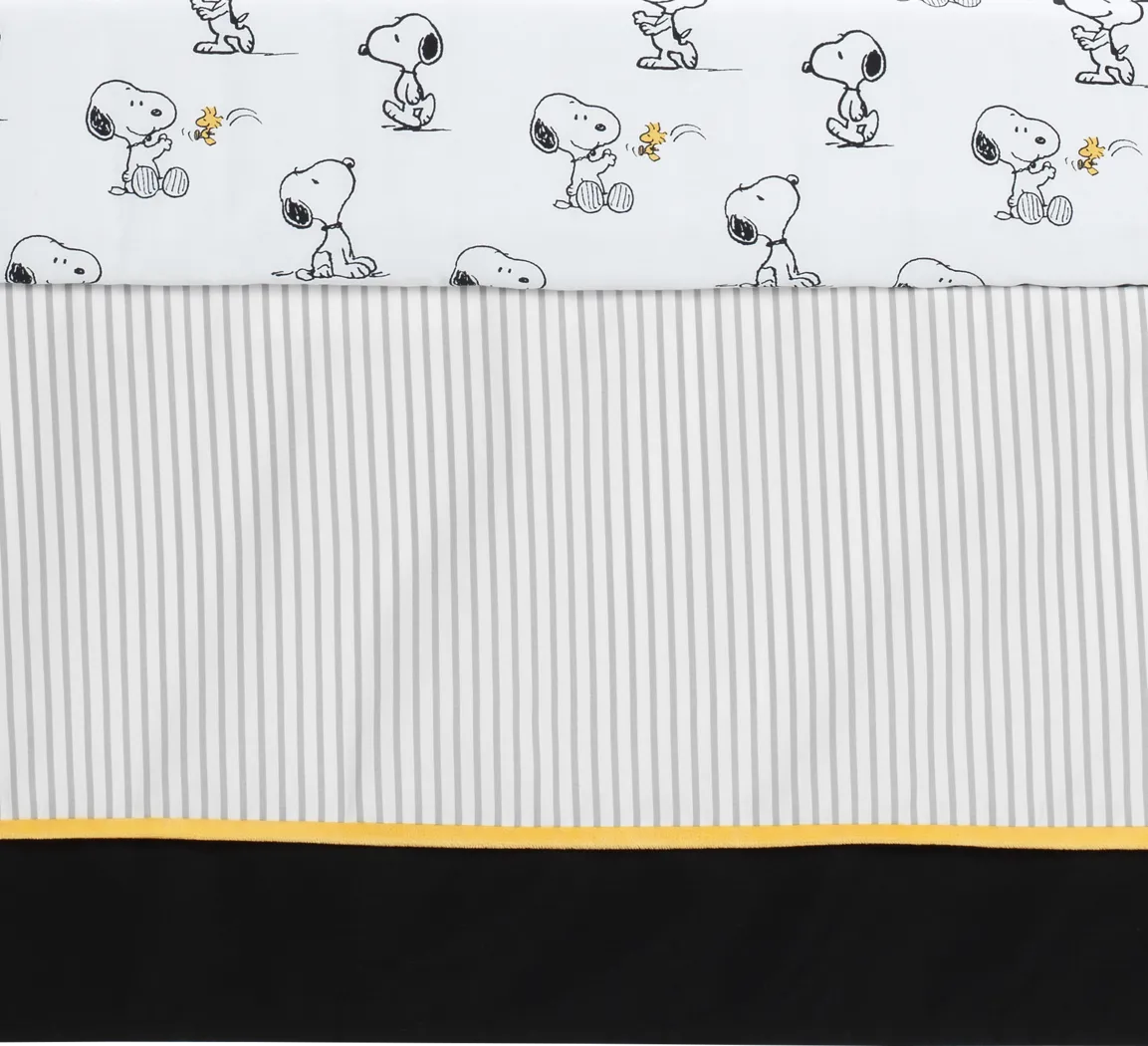 Kids Classic Snoopy Gray Baby Bedding Set - Image 4