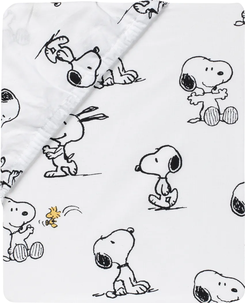 Kids Classic Snoopy Gray Baby Bedding Set - Image 5