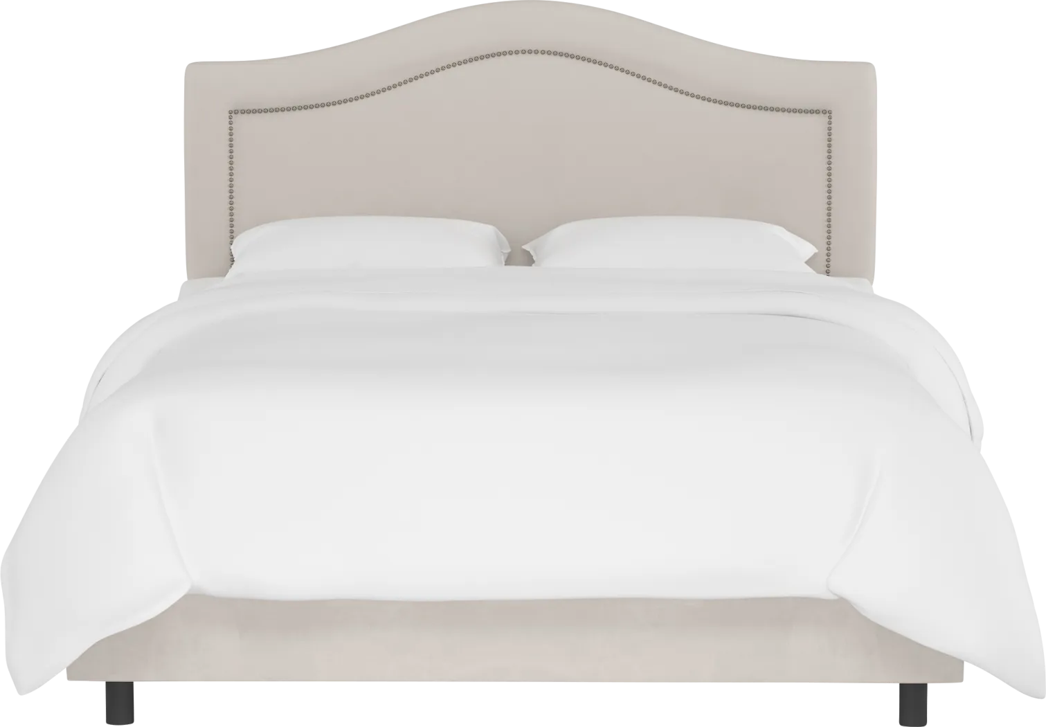 Kids Classical Notes Platinum Upholstered Twin Bed - Thumbnail - Image 2