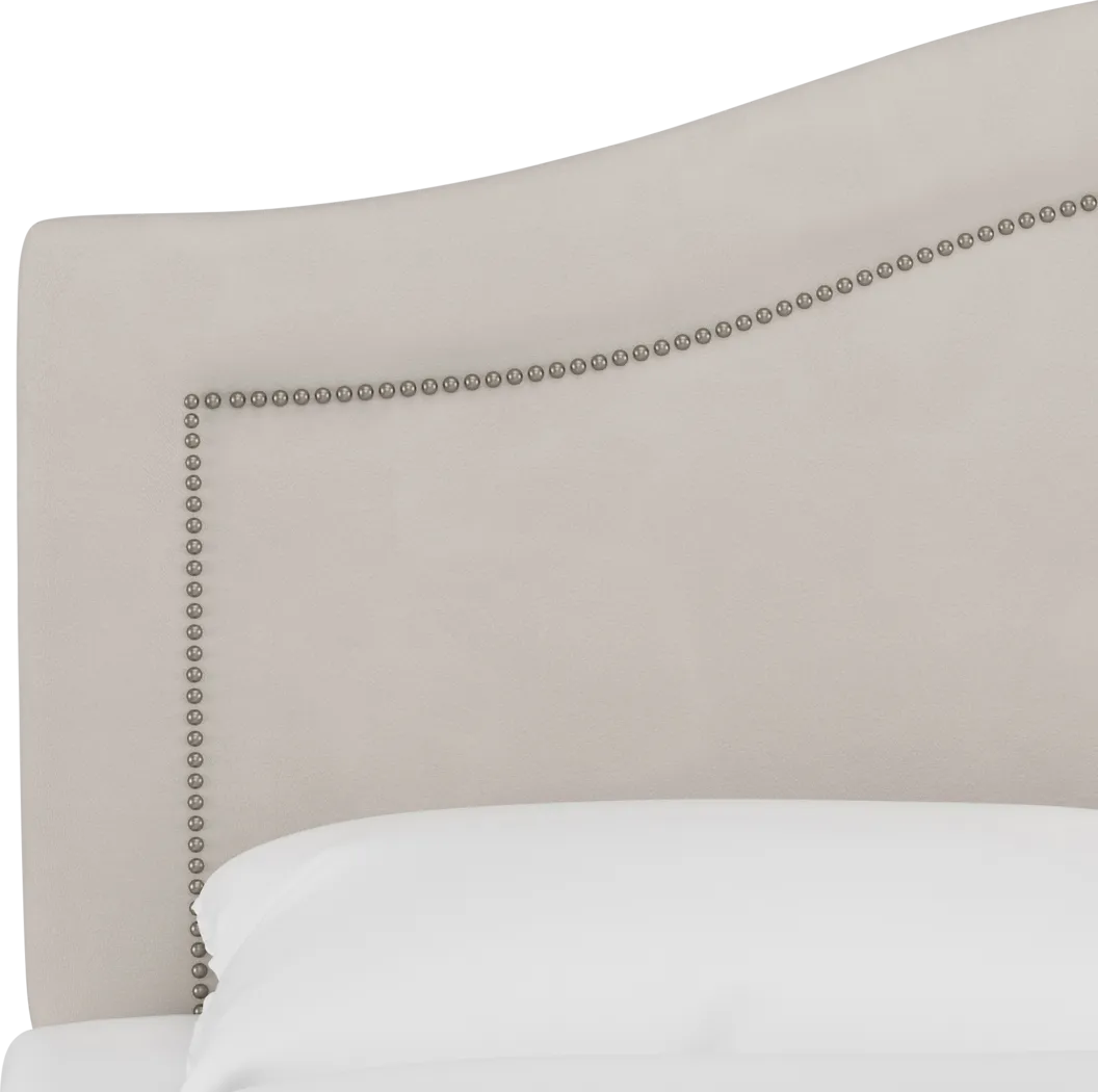 Kids Classical Notes Platinum Upholstered Twin Bed - Thumbnail - Image 4