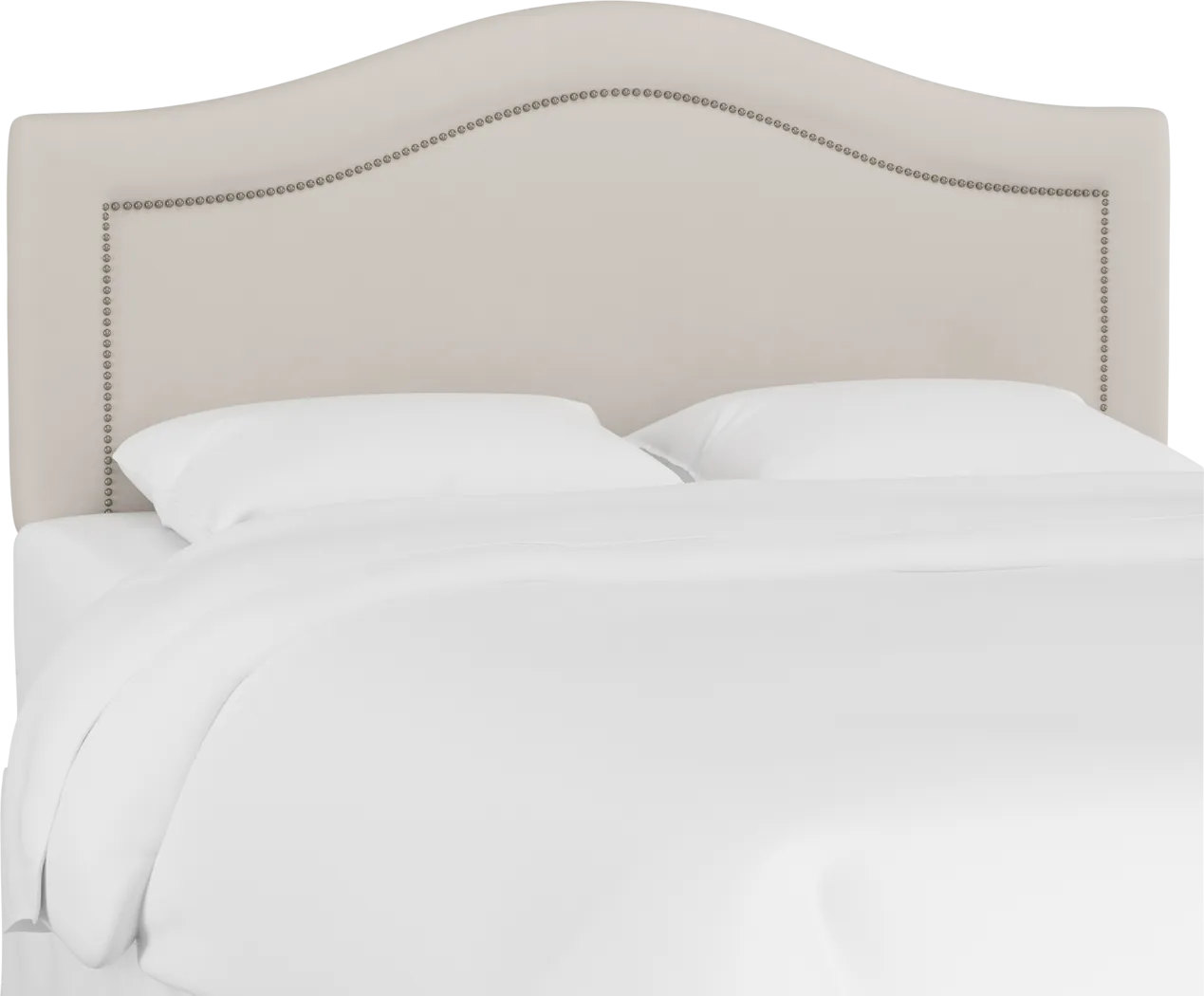 Kids Classical Notes Platinum Upholstered Twin Headboard - Thumbnail - Image 2