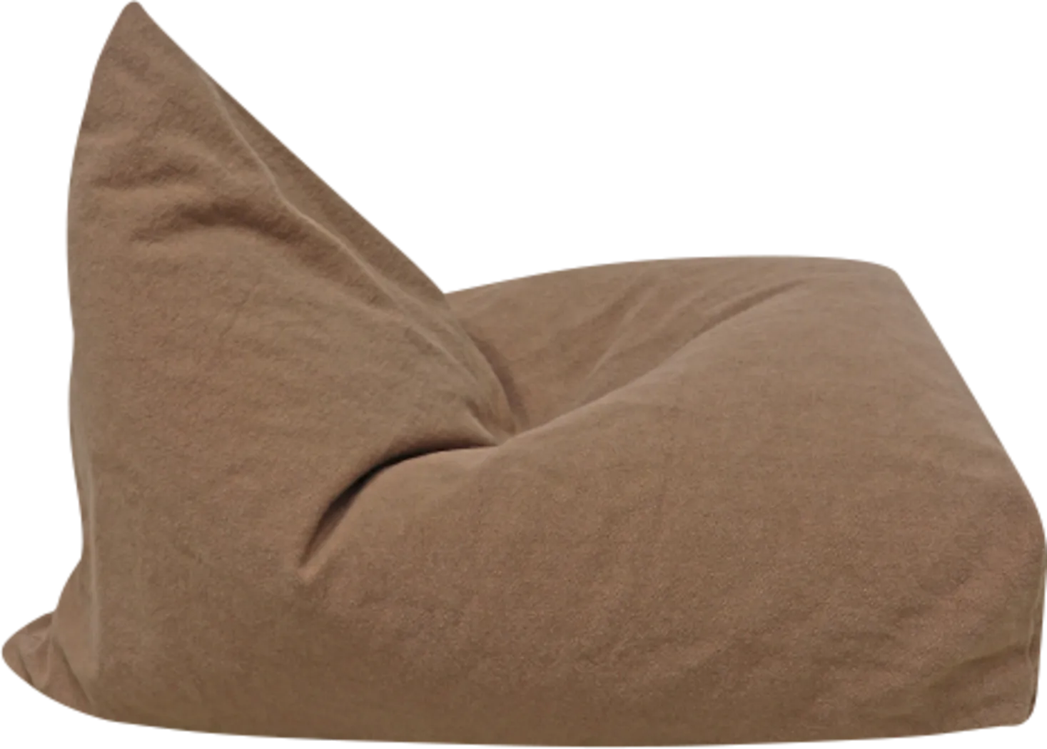 Kids Cleo Brown Bean Bag Chair - Thumbnail - Image 2